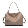 Keaton Taupe Satchel