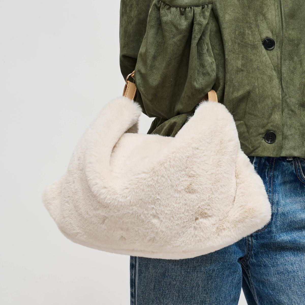 Nash Faux Fur Tote
