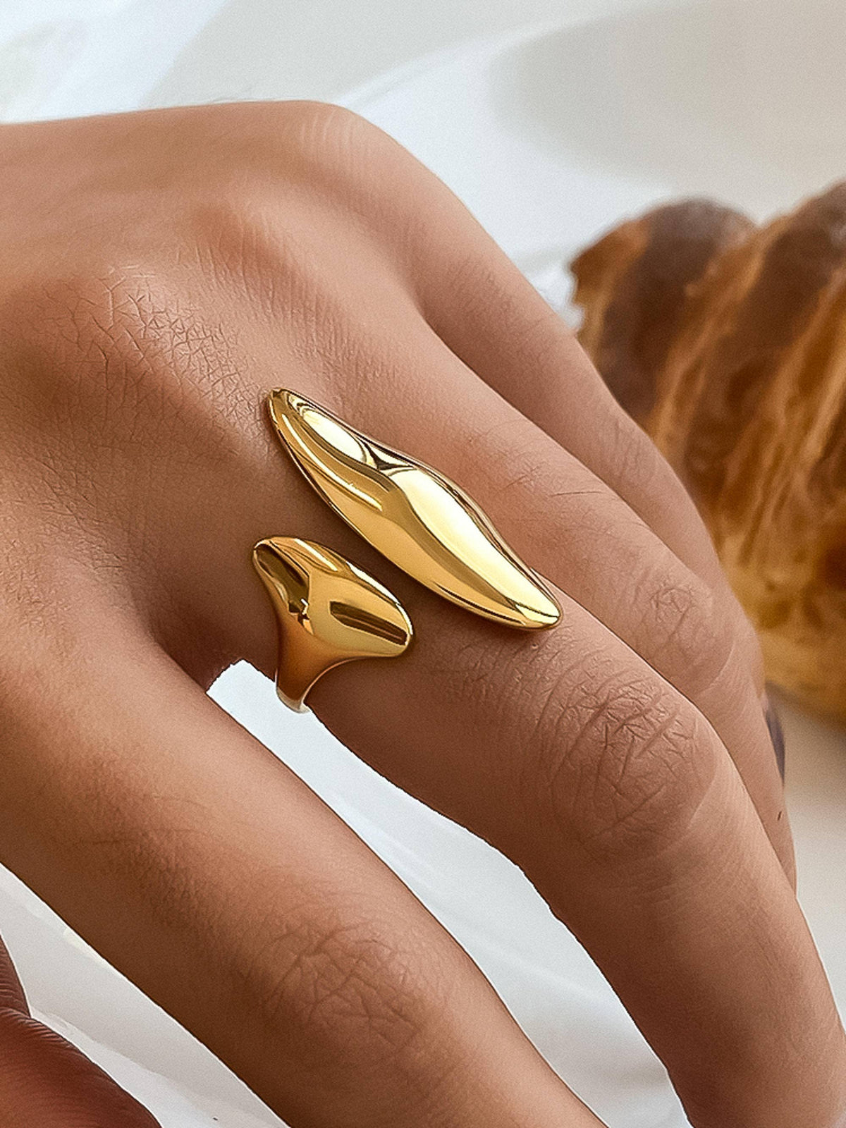 Danielle Abstract Statement Ring