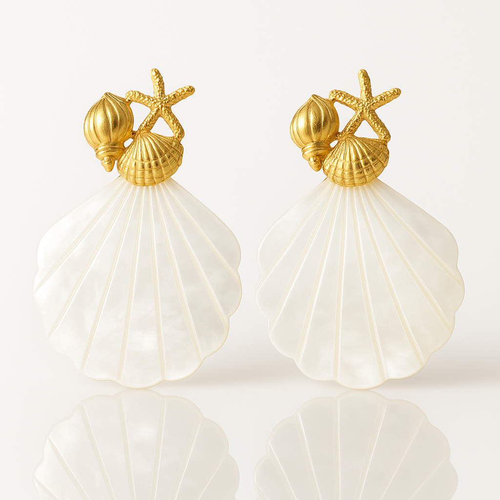 Kyla Shell Earrings