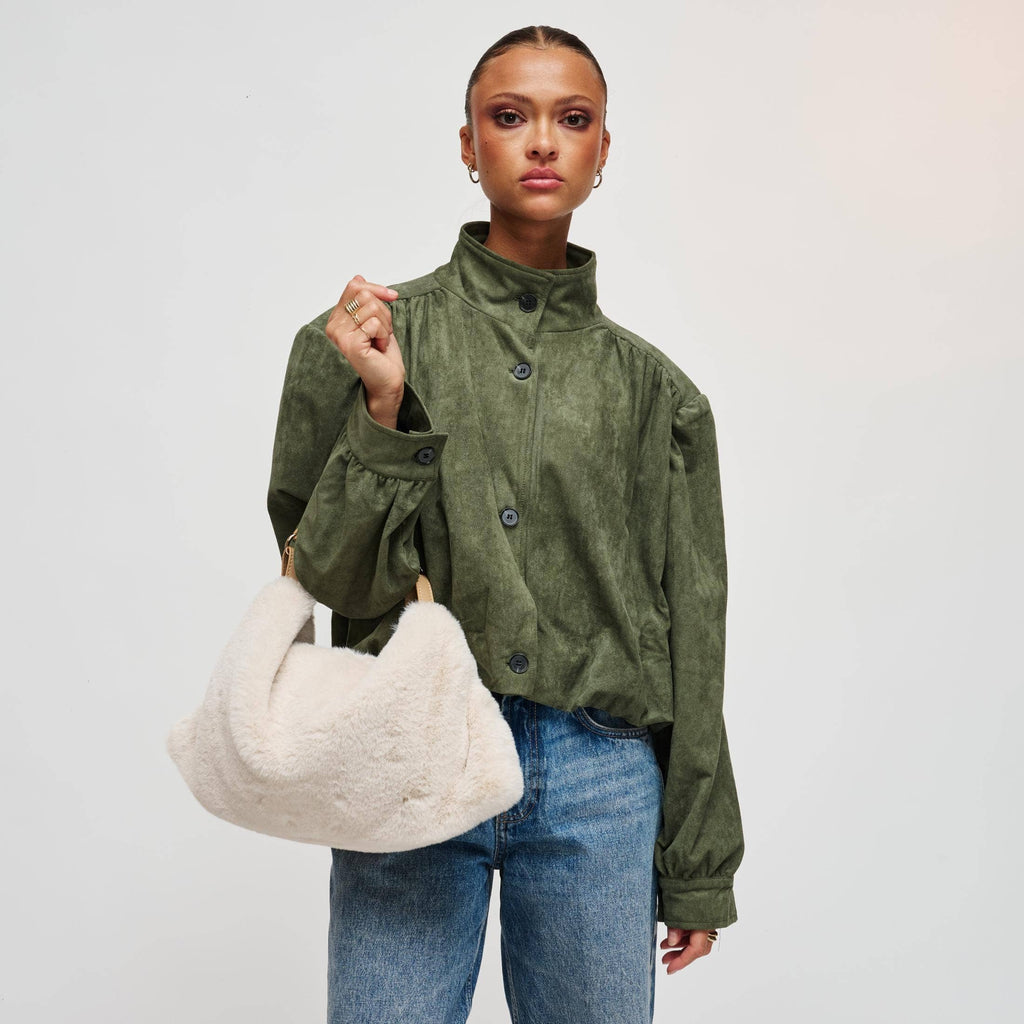 Nash Faux Fur Tote