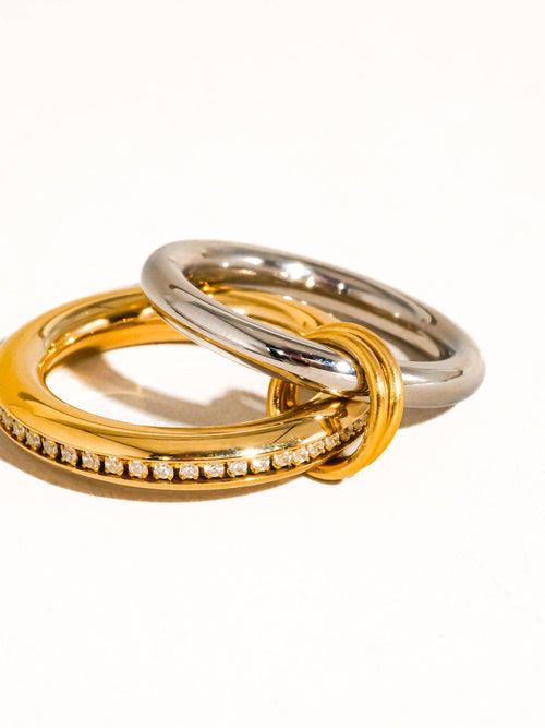 Bayard Multi Stack CZ Band Ring